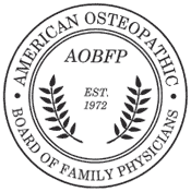 American Osteopathic Board of Family Physicians logo